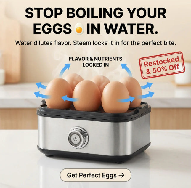 Cazurel™Smart Egg Cooker