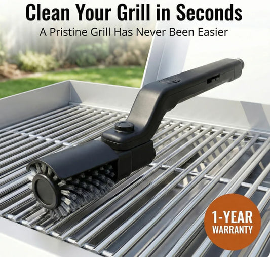 Cazurel™Cordless Electric BBQ Brush Cleaner