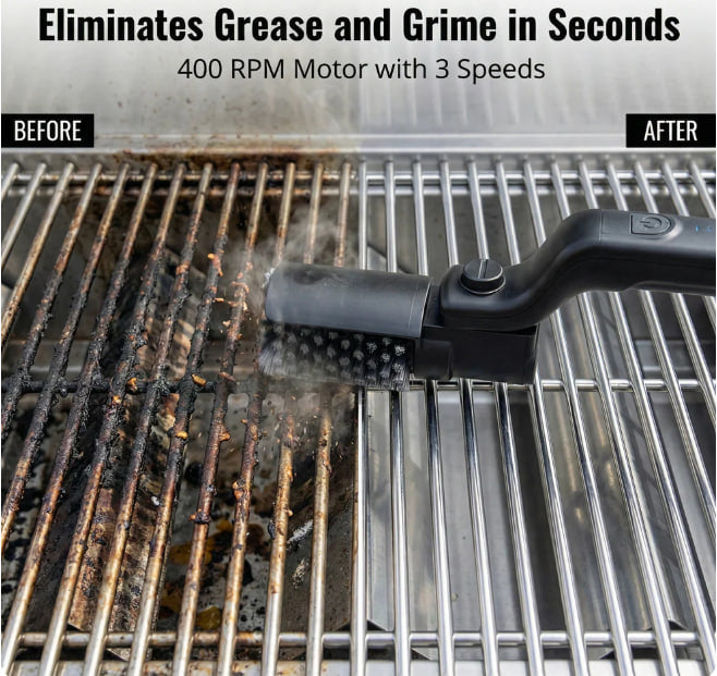 Cazurel™Cordless Electric BBQ Brush Cleaner